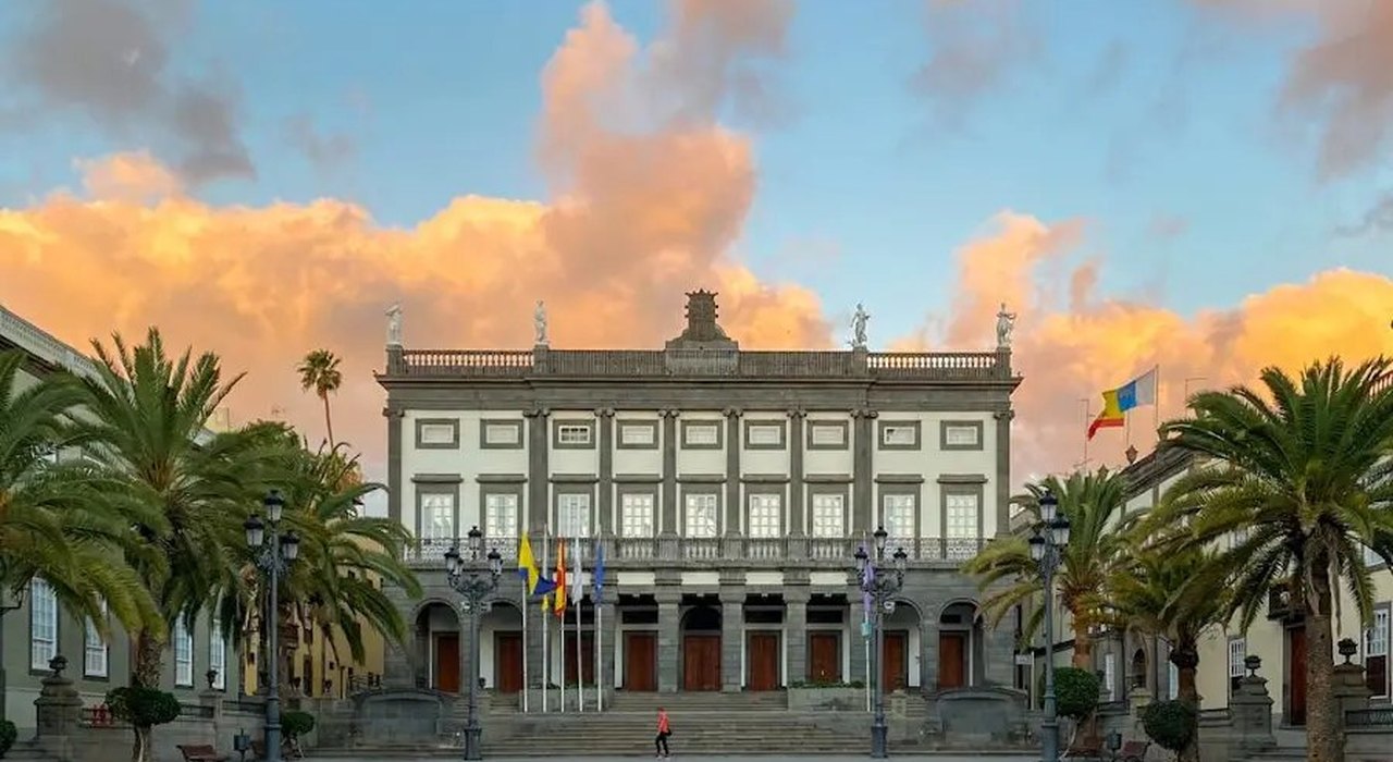 Municipio di Las Palmas de Gran Canaria nella plaza de Santa Ana
