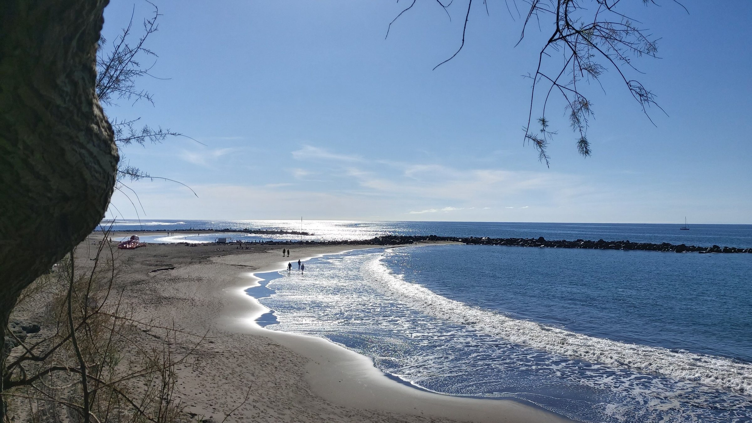 Symbolbild: Beach "playa de Troya" in Costa Adeje
