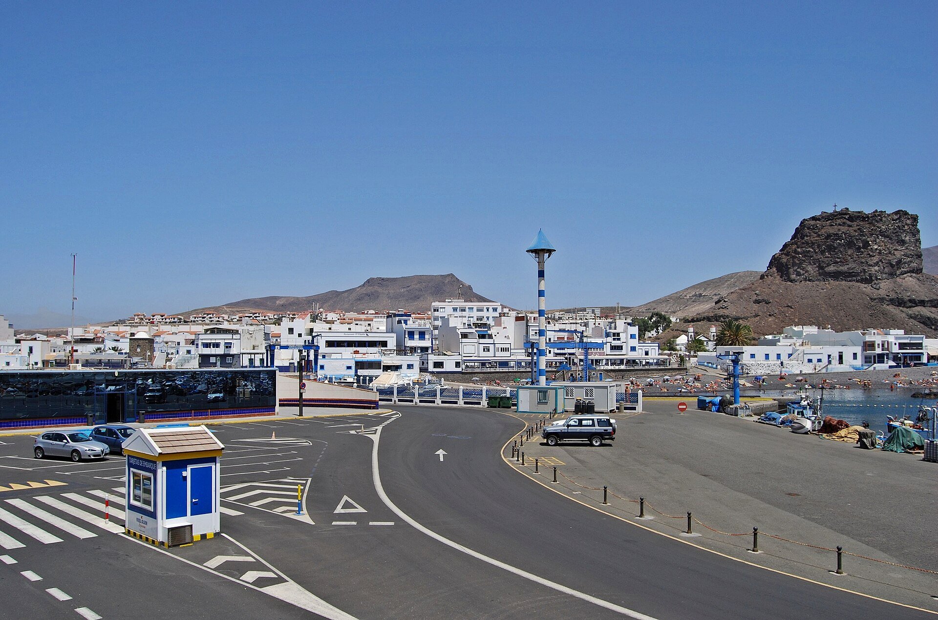 Puerto de las Nieves in Agaete, in the northwest of Gran Canaria