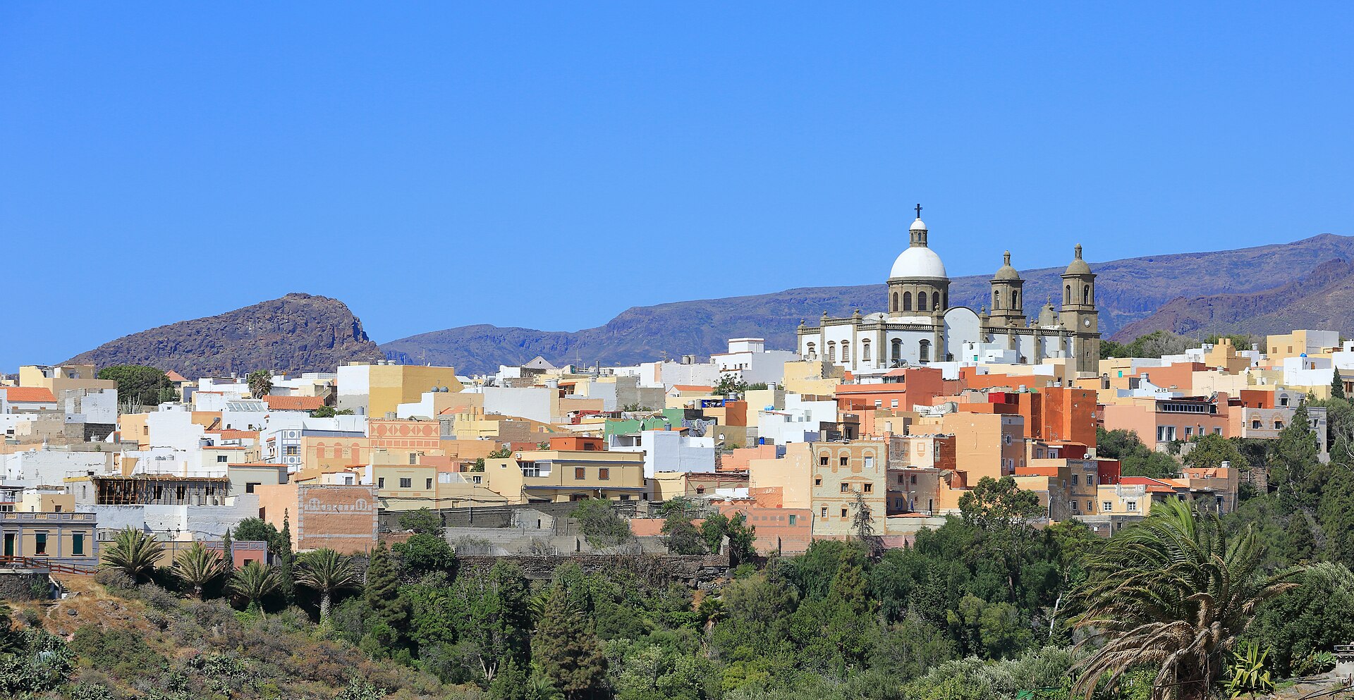 Immagine d'archivio: panorama di Agüimes, Gran Canaria