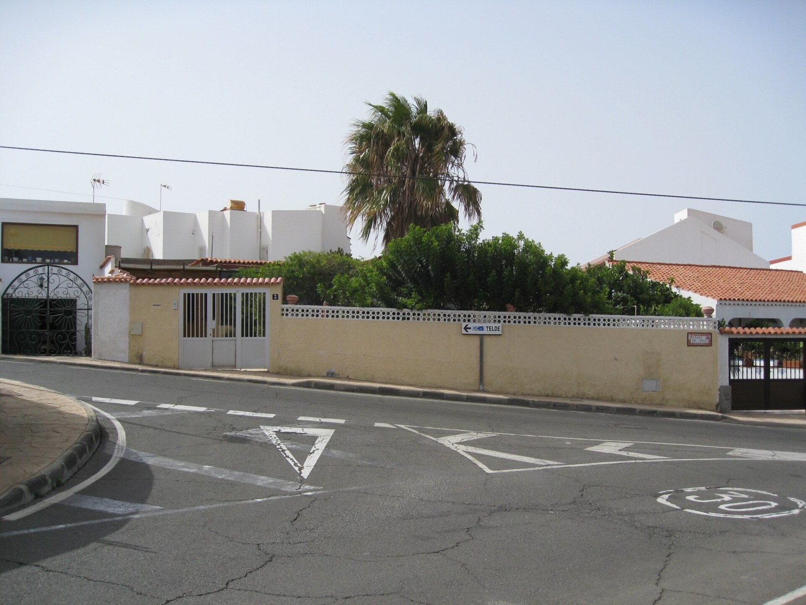 Strasse in Telde auf Gran Canaria (Symbolbild)