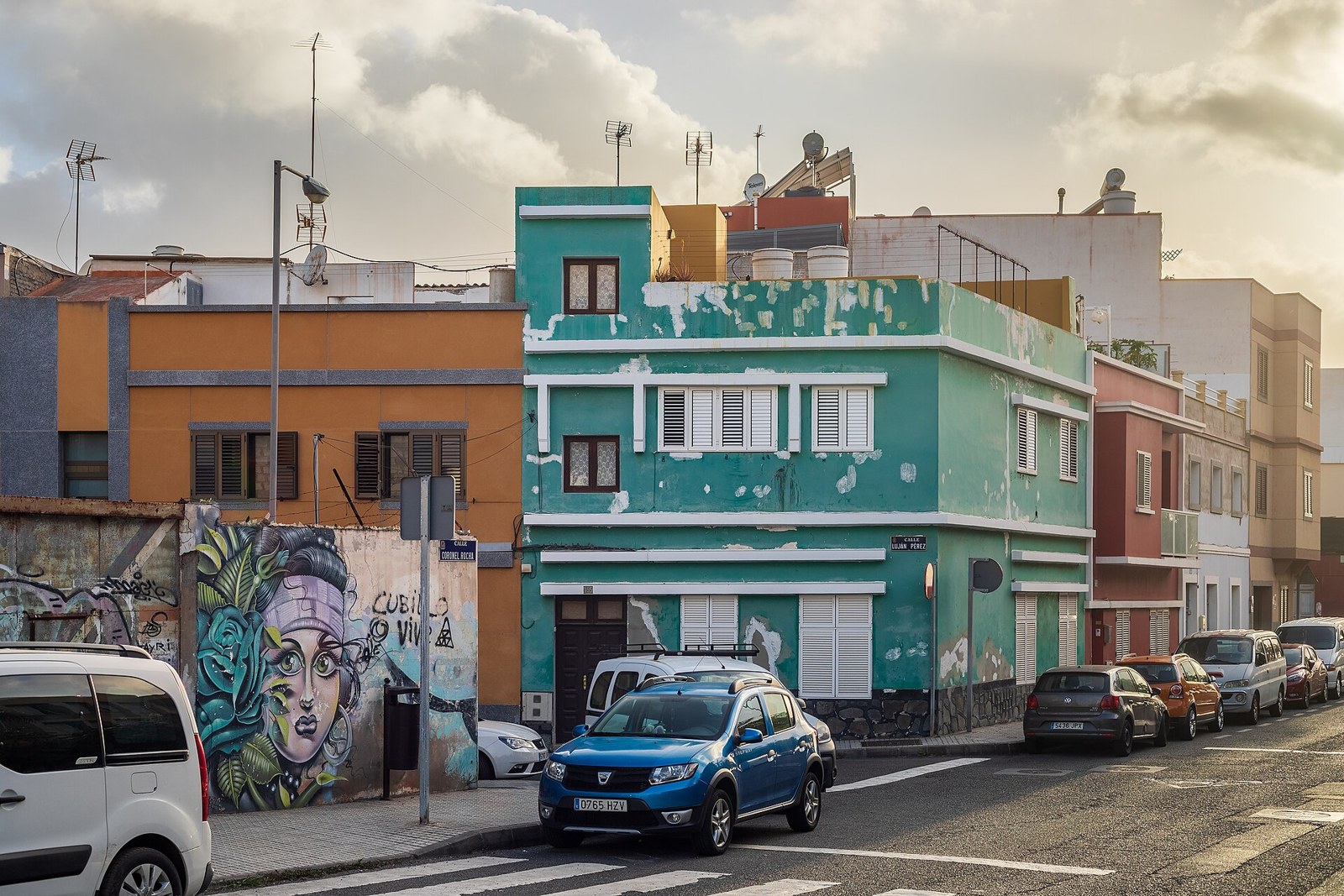 Eine Strasse im Stadtteil La Isleta in Las Palmas de Gran Canaria (Symbolbild)