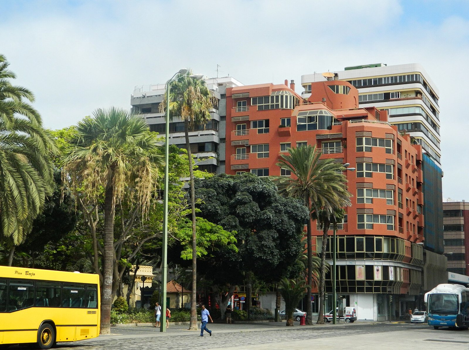 Residential buildings in the Canary Islands (illustrative)
