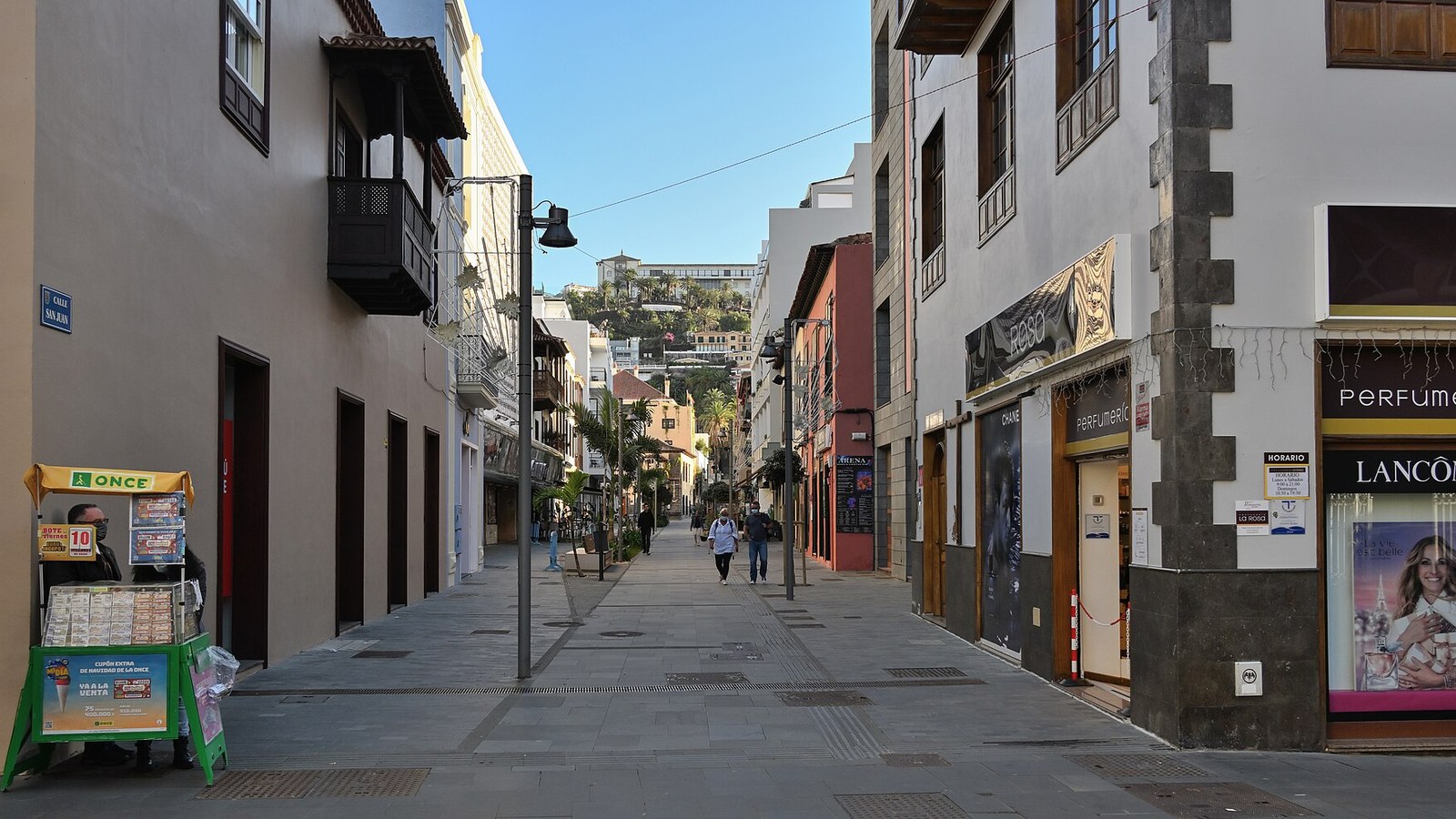 Abitazioni sopra i negozi a Puerto de la Cruz, Tenerife (immagine simbolica)