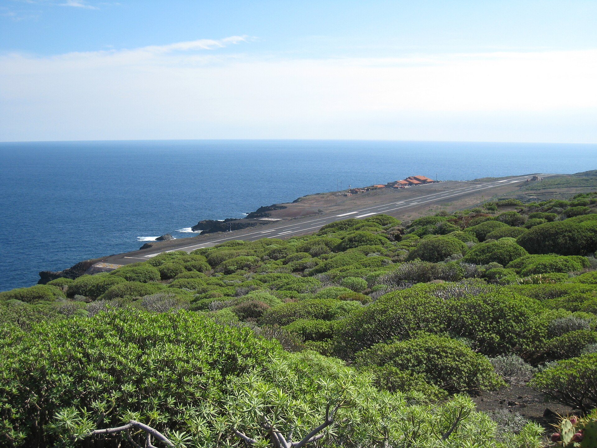 Immagine d'archivio: Flughafen el hierro