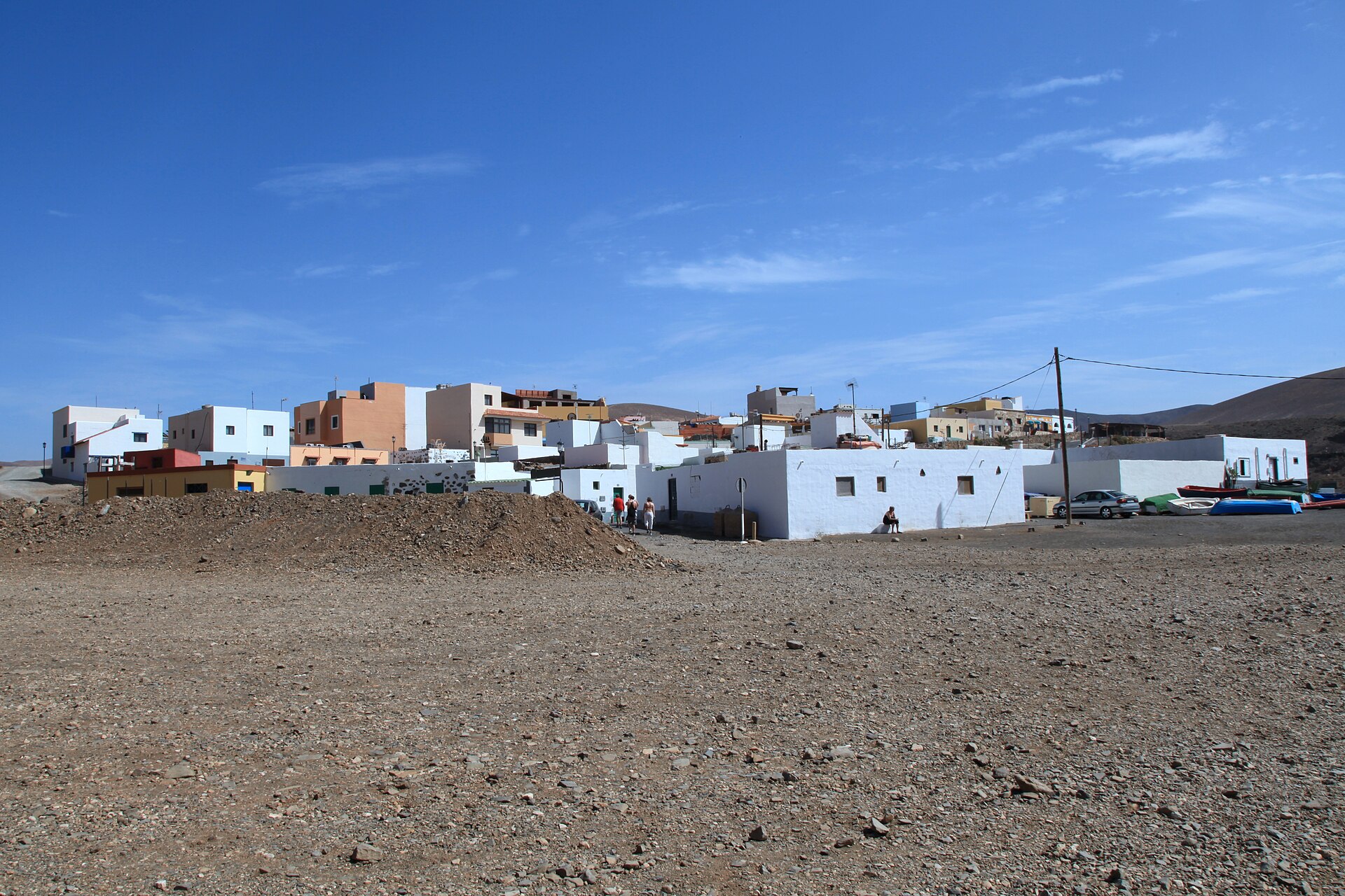 File photo: houses of the fishing village of Ajuy in the municipality of Pájara, Fuerteventura