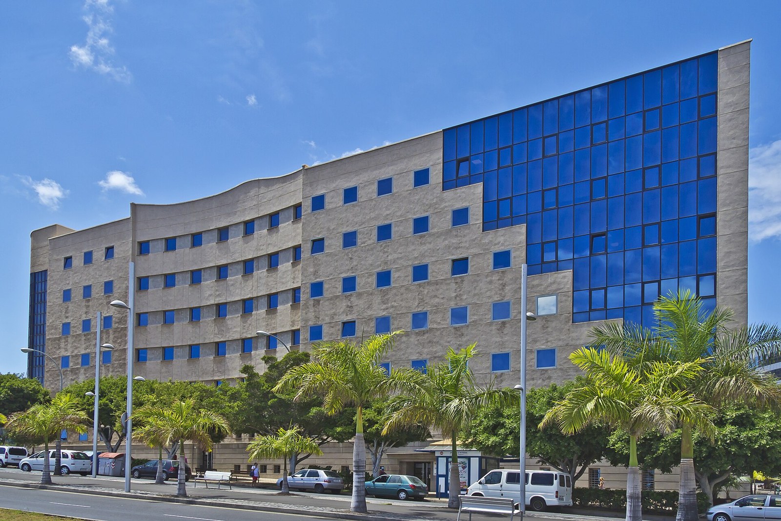 The Palacio de Justicia in Santa Cruz de Tenerife