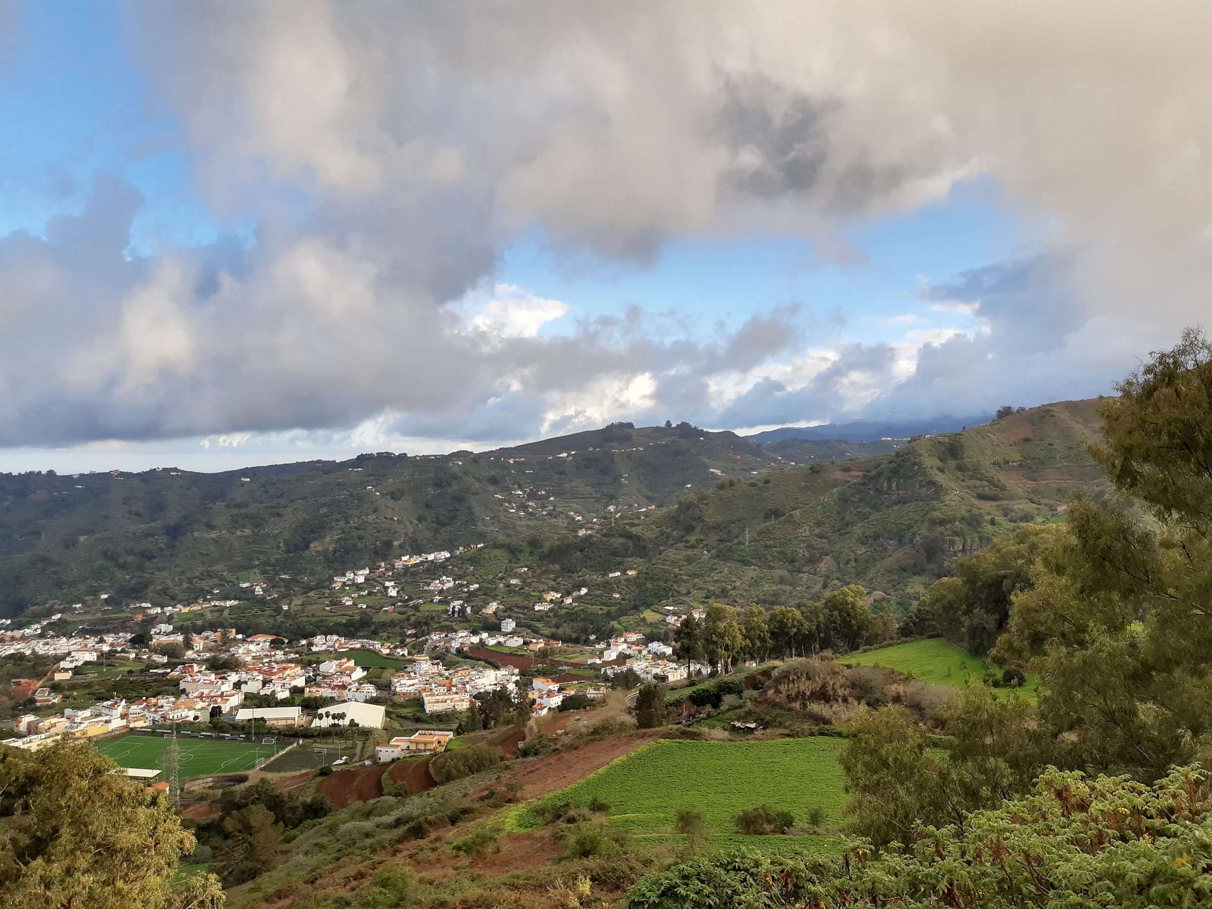 File photo: View to Teror, Gran Canaria, and east