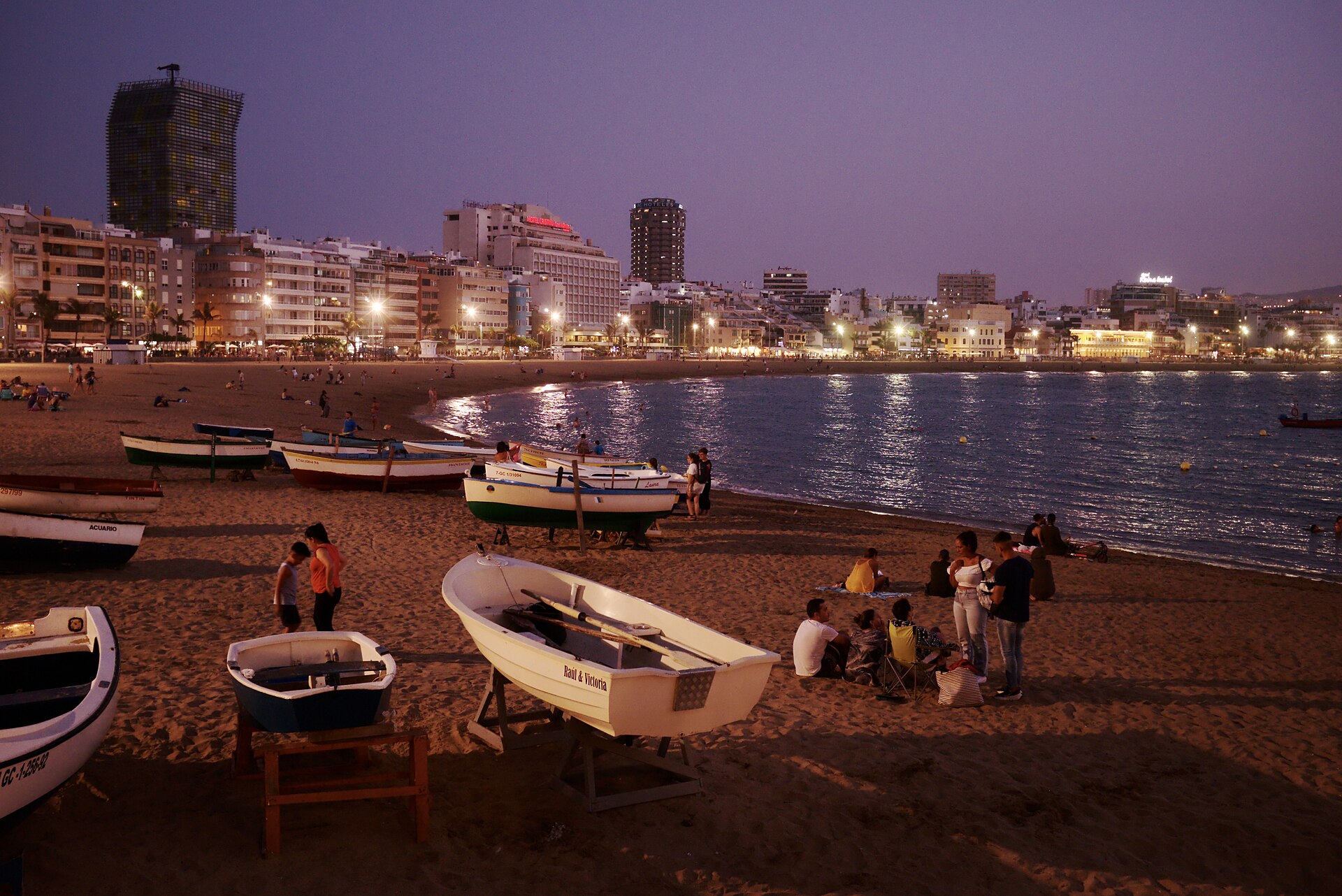 Immagine d'archivio: Playa de las Canteras, Las Palmas de Gran Canaria