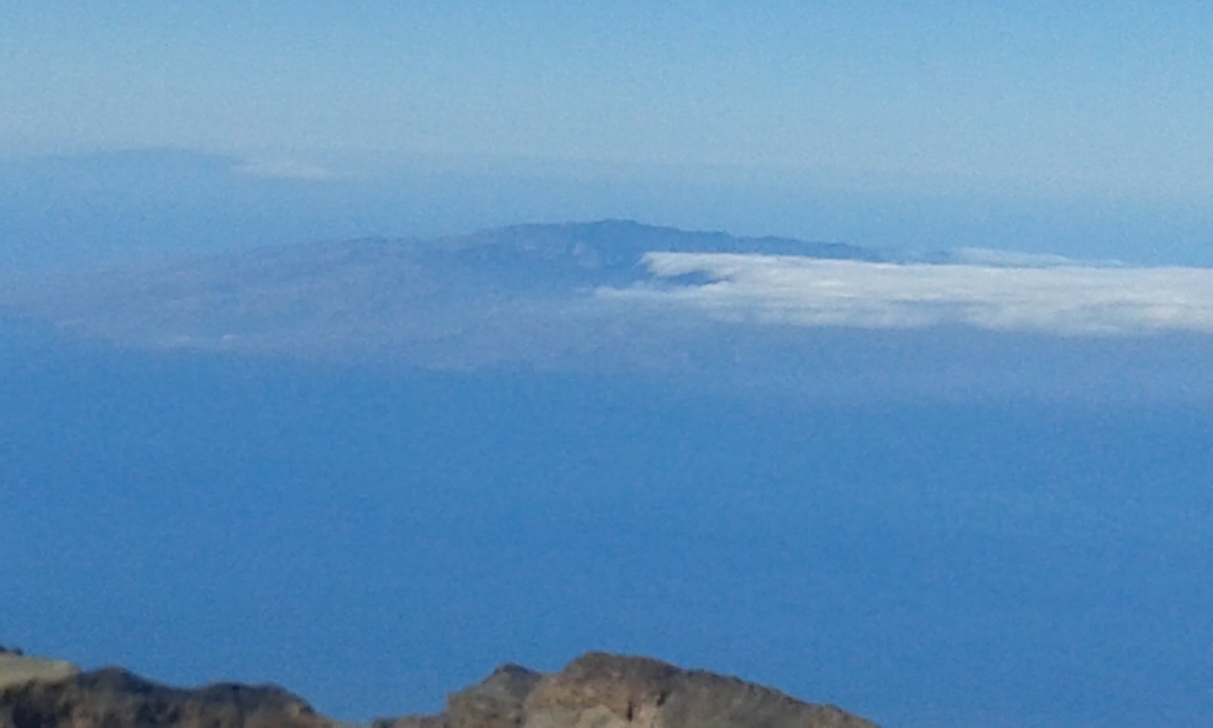 File photo: Vista del Archipiélago Canario desde la Rambleta en el Teide III