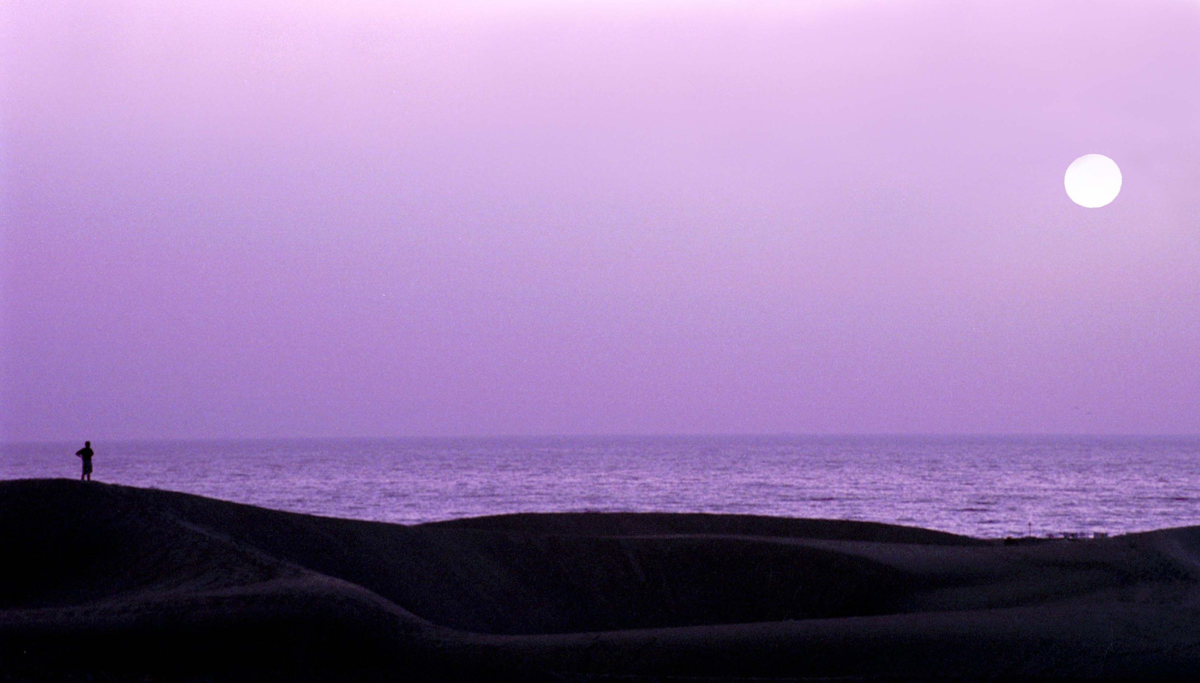 Symbolbild: Calima al amanecer.Maspalomas - panoramio