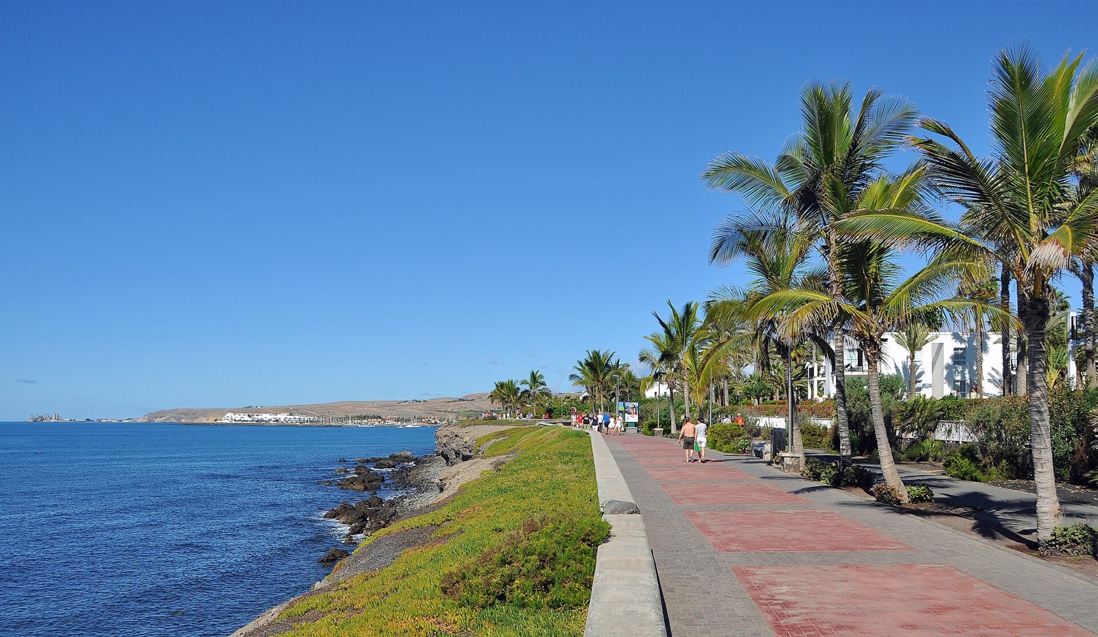 The Paseo de Meloneras promenade on Gran Canaria (illustrative)