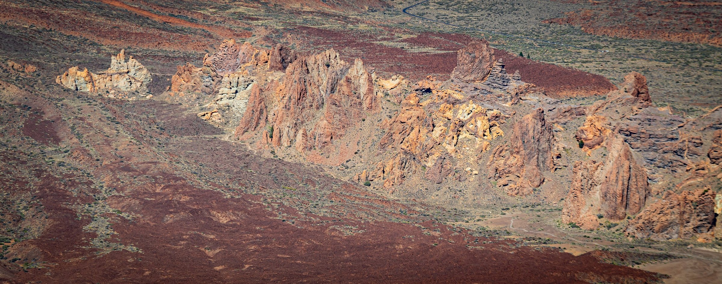 Imagen de archivo: Parque nacional del Teide Rock formations