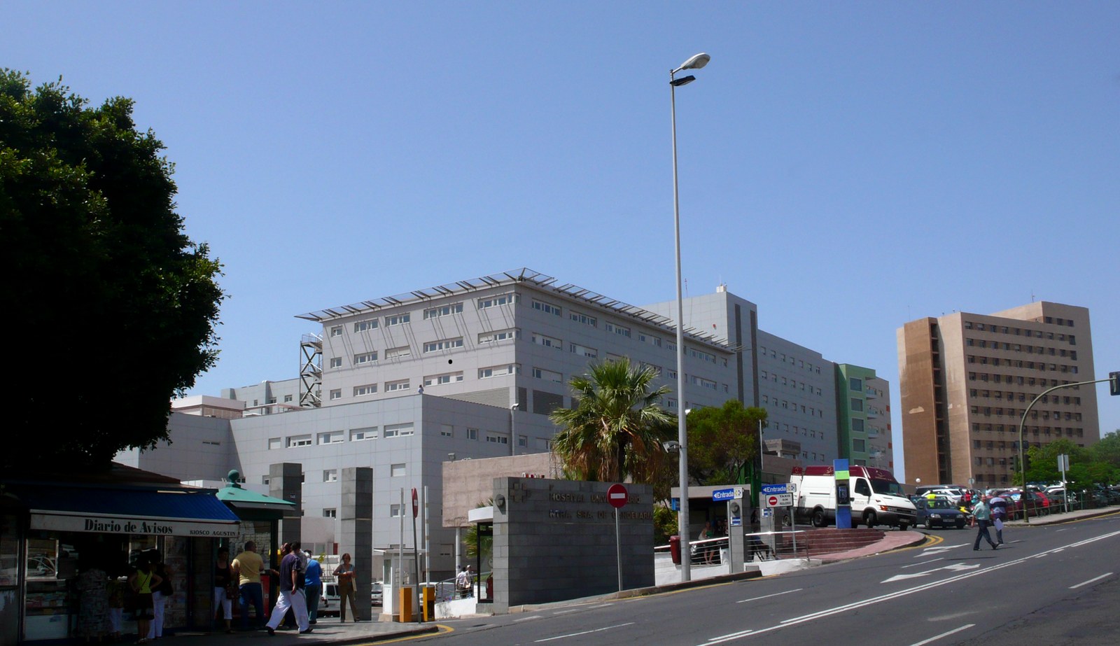 L'ospedale La Candelaria a Santa Cruz de Tenerife