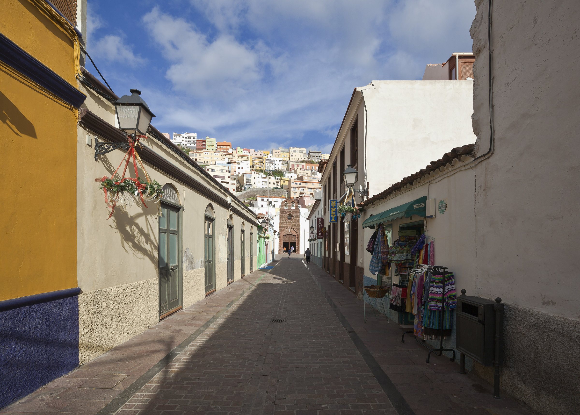 File photo: Avenida de Colón, San Sebastián de la Gomera, La Gomera, España, 2012-12-14, DD