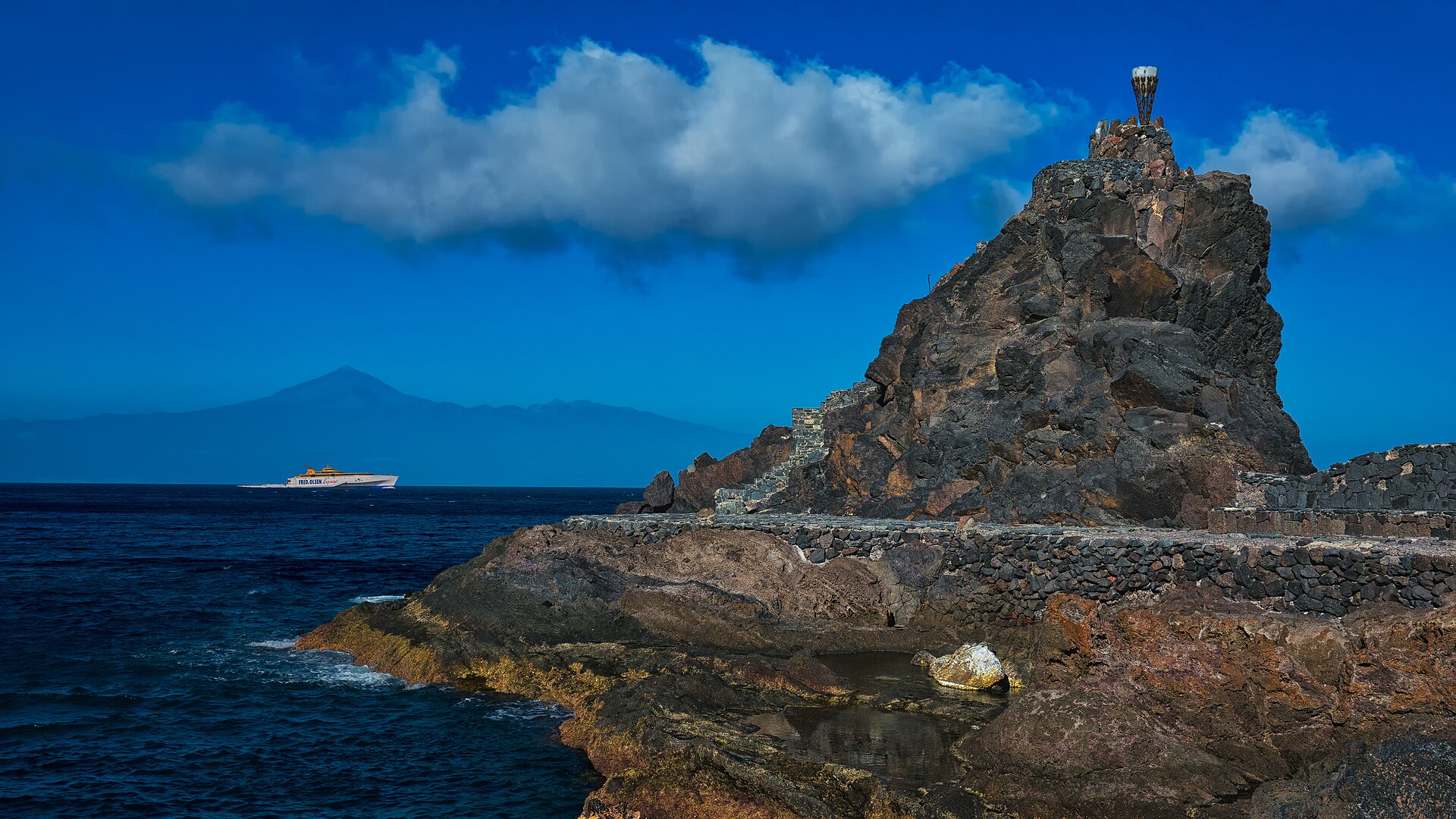 Immagine d'archivio: La Antorcha, Gomera