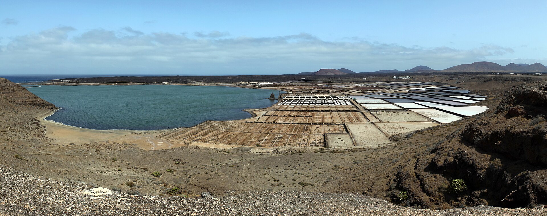 Immagine d'archivio: Salinas de Janubio at Lanzarote