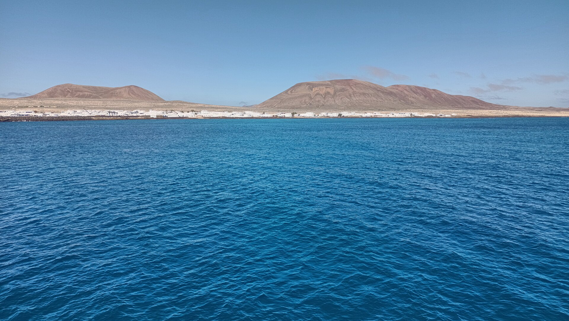 Symbolbild: Trajekt, Puerto de Caleta del Sebo, La Graciosa, Kanárské ostrovy