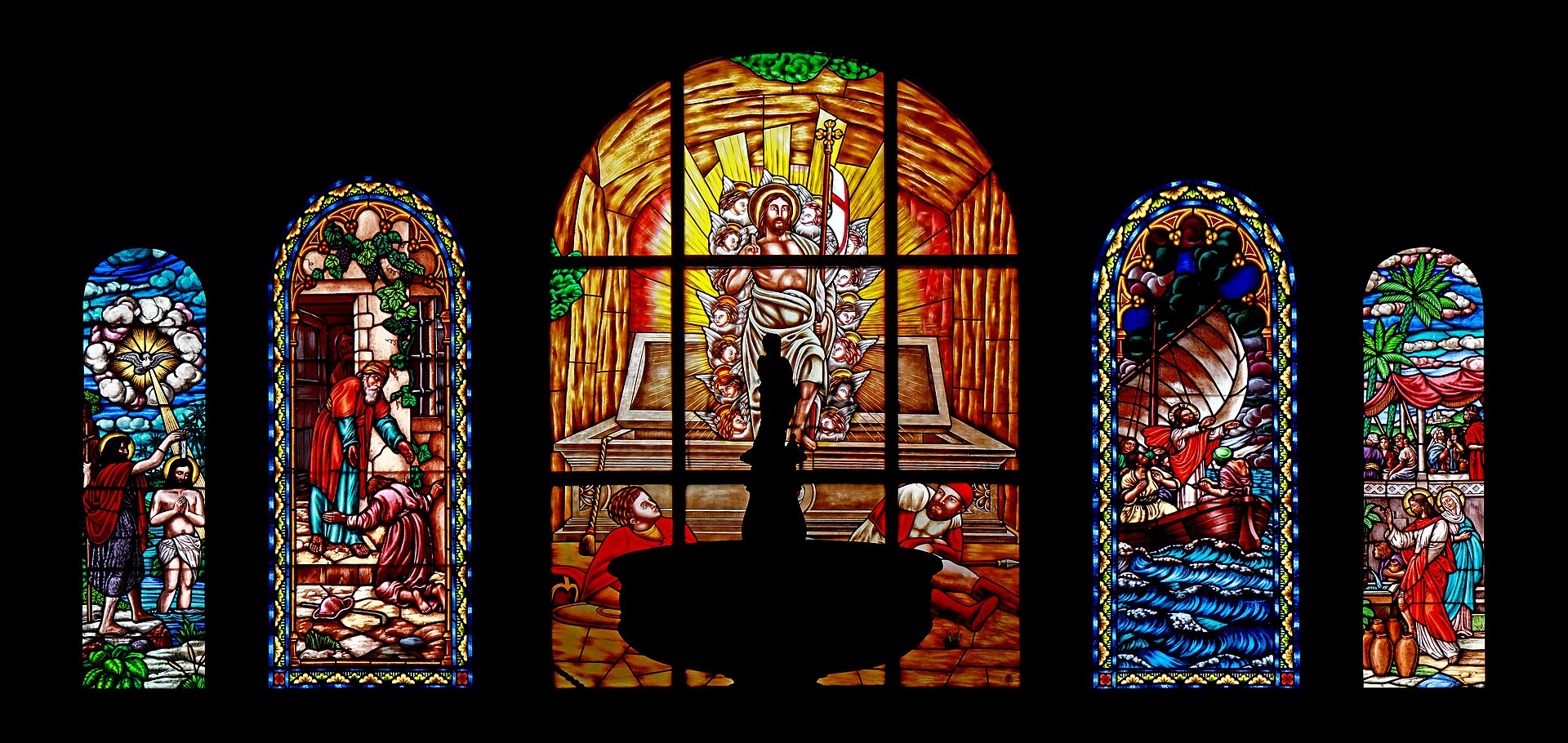 File photo: Windows Iglesia de El Salvador - Santa Cruz de La Palma