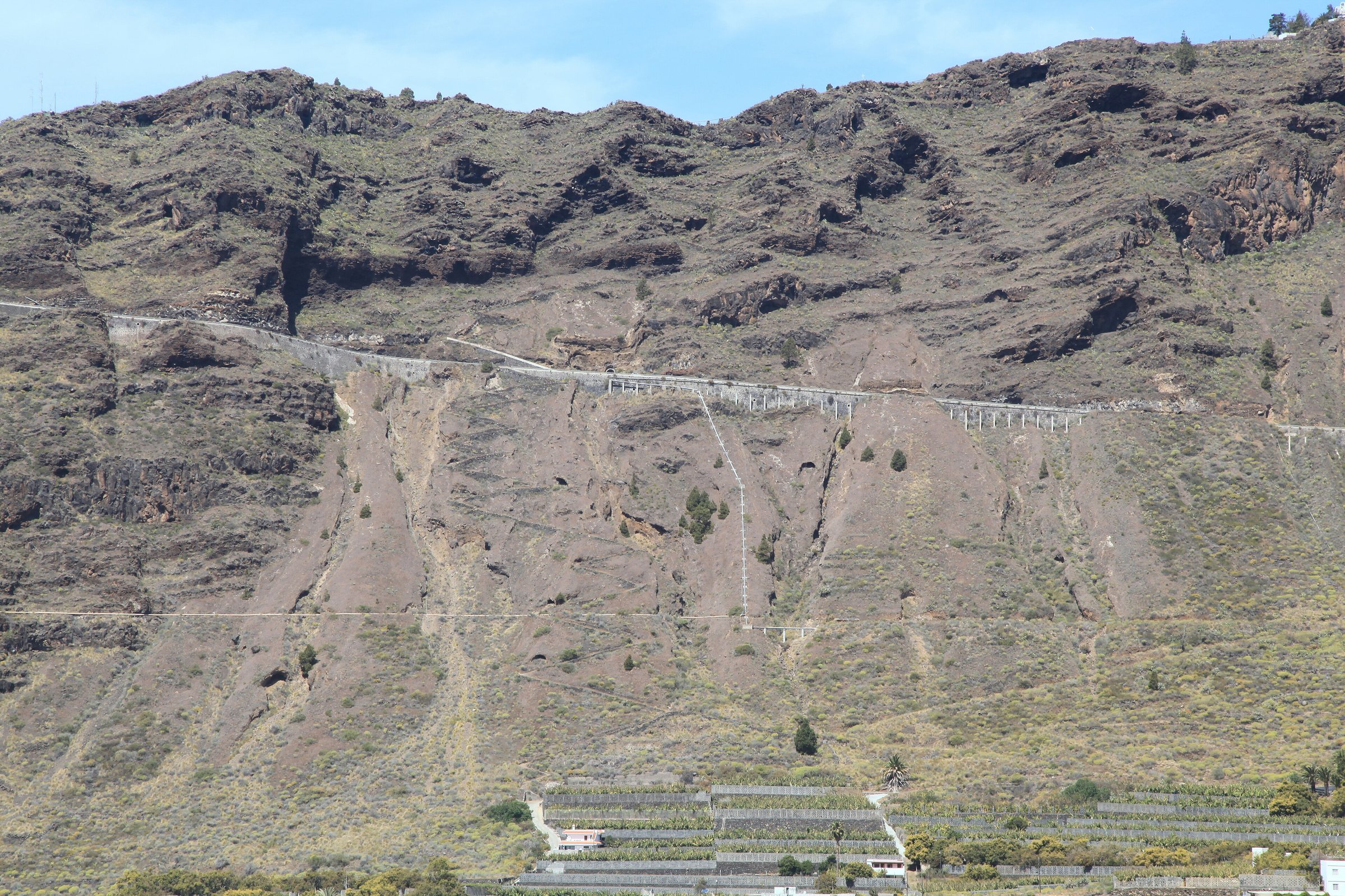 File photo: La Palma - Tijarafe - Barranco de los Angustias (Mirador of Avenida Enrique Mederos) 01 ies