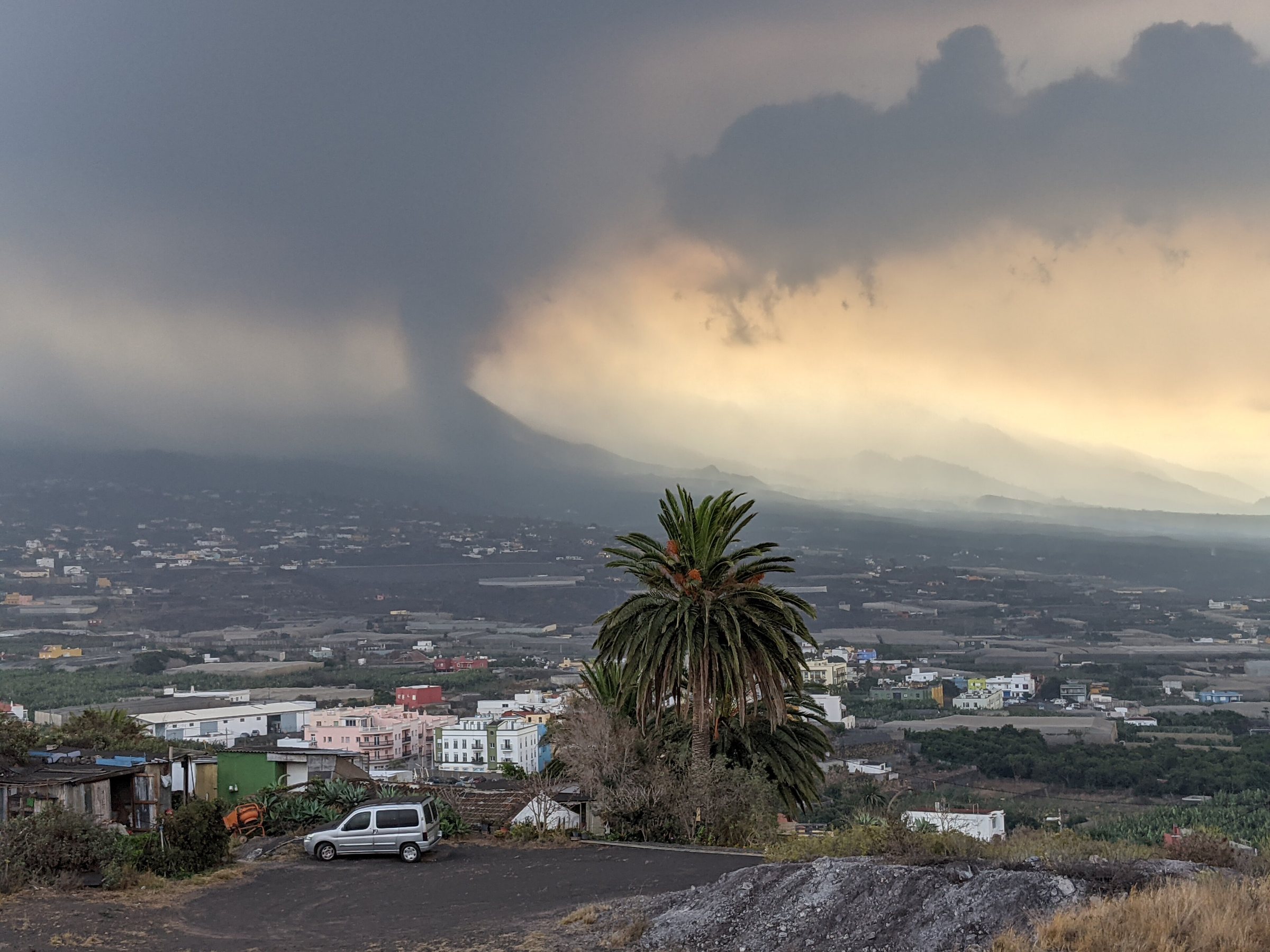 File photo: Cumbre Vieja, la Palma, Islas Canarias, España, octubre de 2021