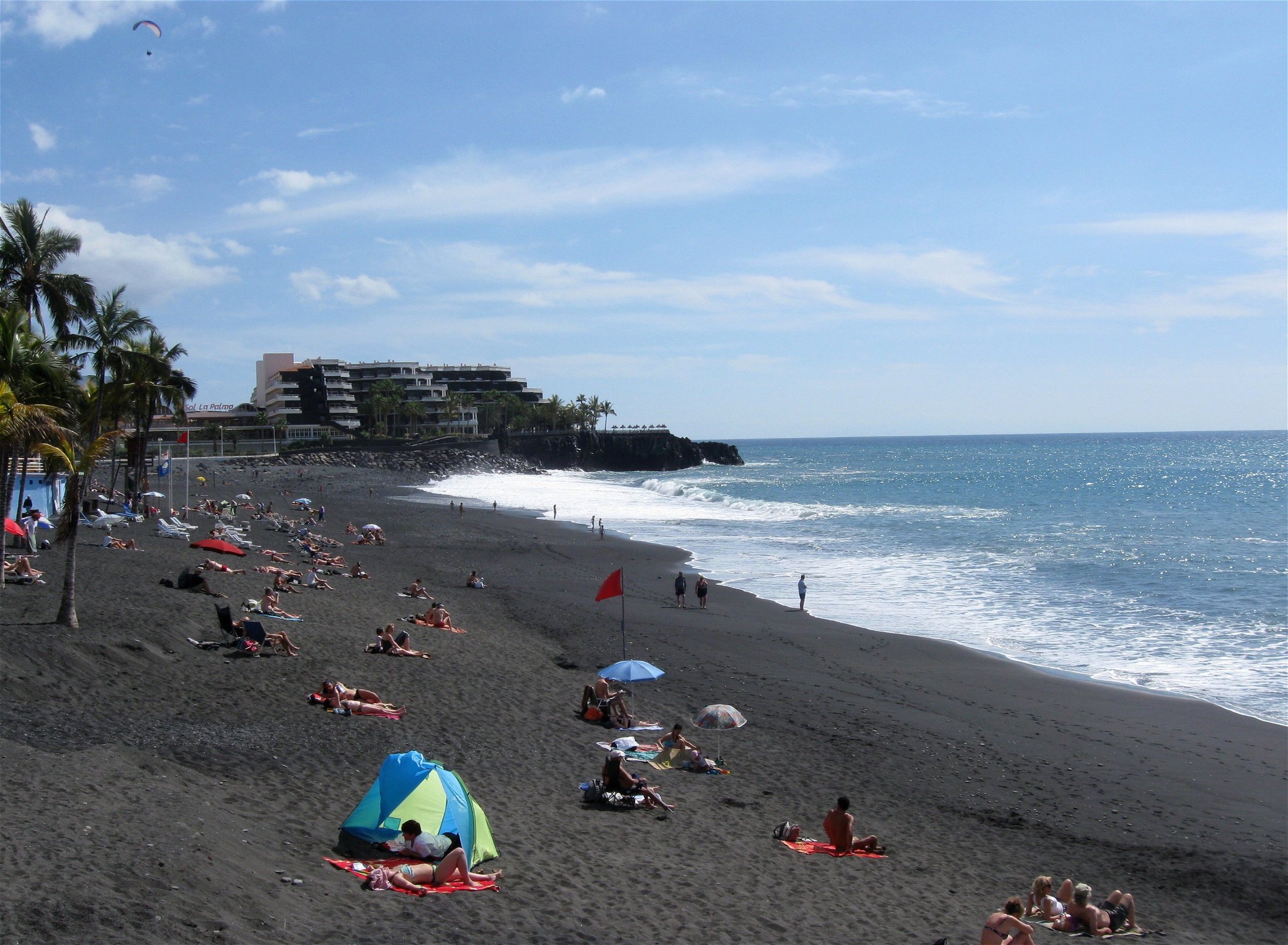 File photo: Strand in Puerto Naos Los Llanos de Aridane La Palma
