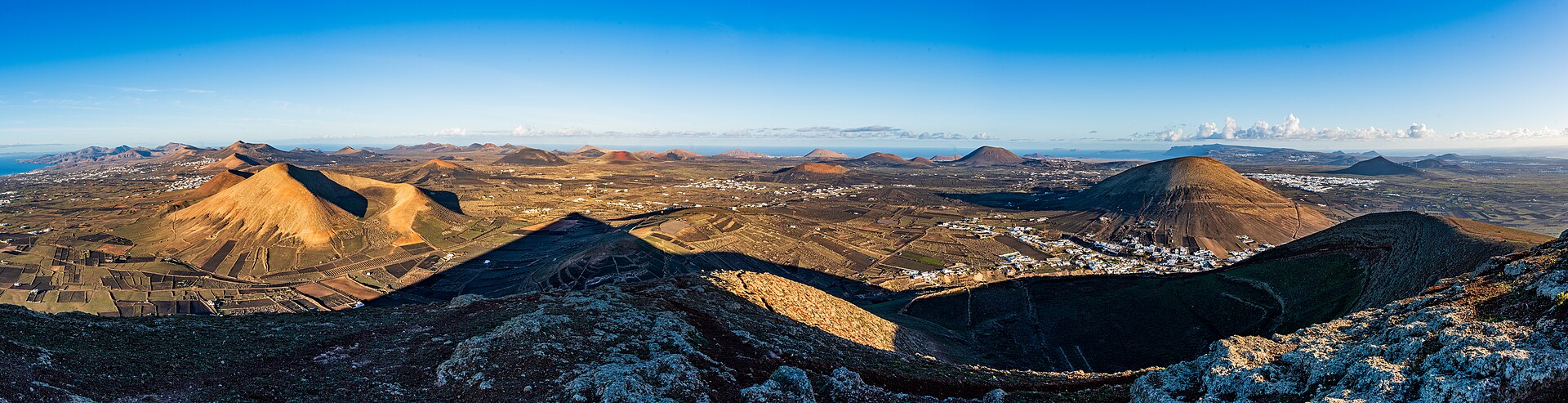 File photo: Panoramic view of Lanzarote from the peak of Montaña Blanca