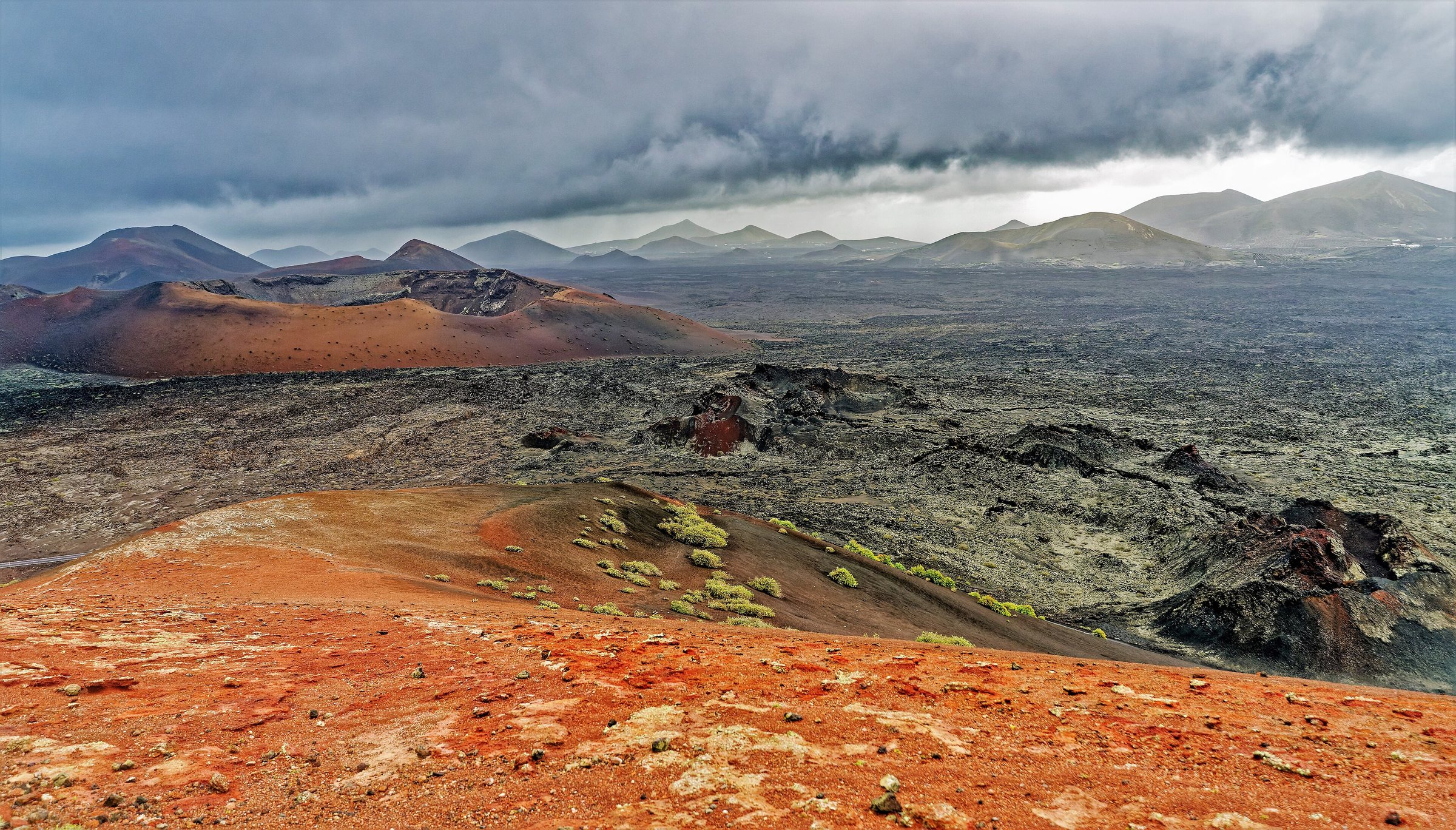 File photo: + 51 Quadratkilometer groß ist der Timafaya Nationalpark