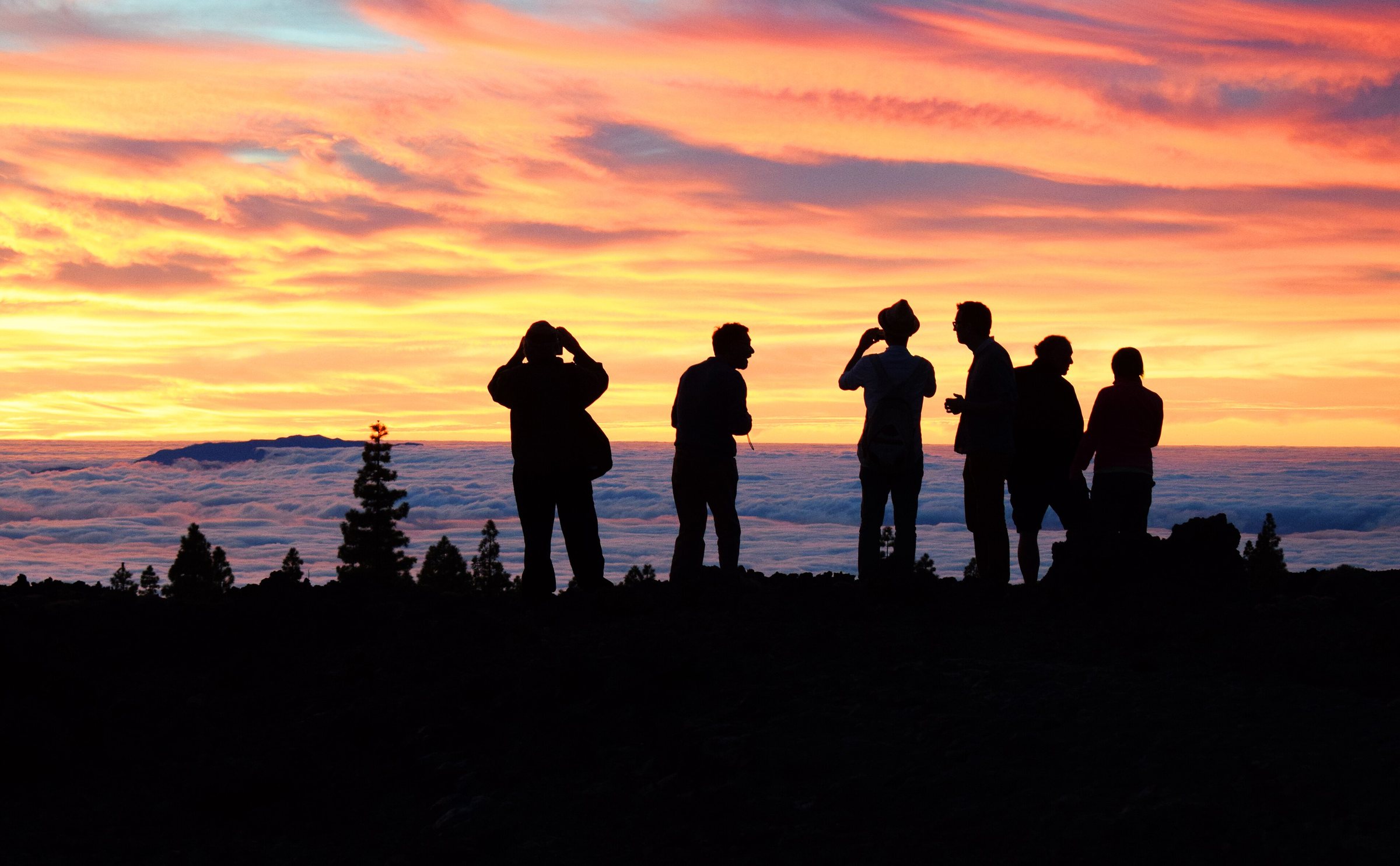 File photo: Sunset on Mount Teide - Tenerife
