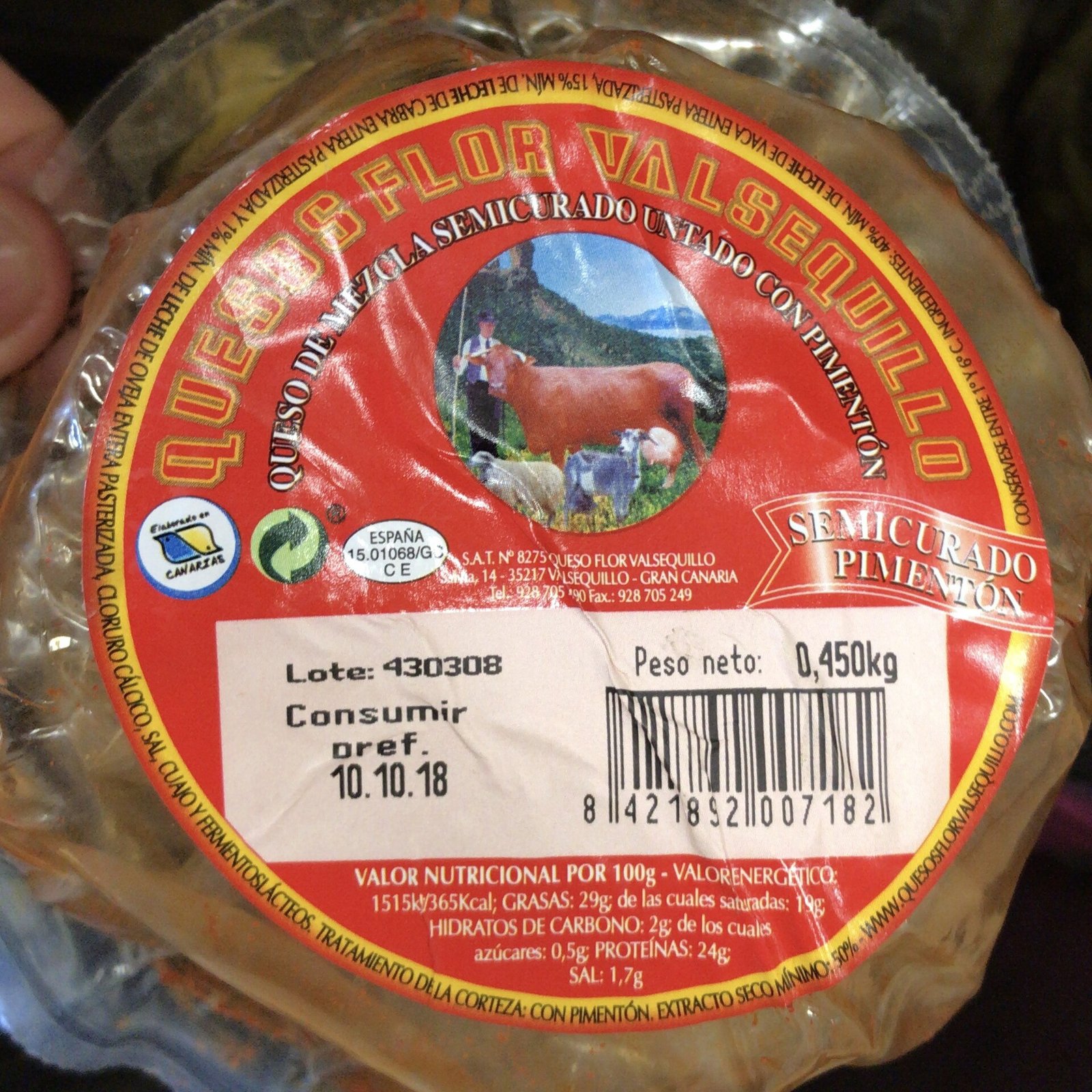 Symbolbild kanarischer Ziegenkäse