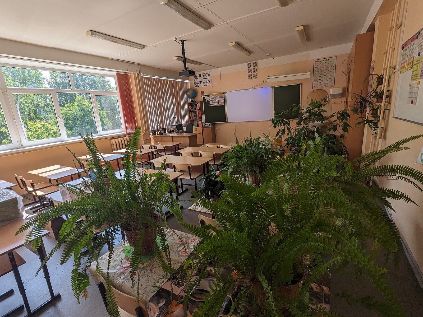 Aula vacía (imagen de recurso)