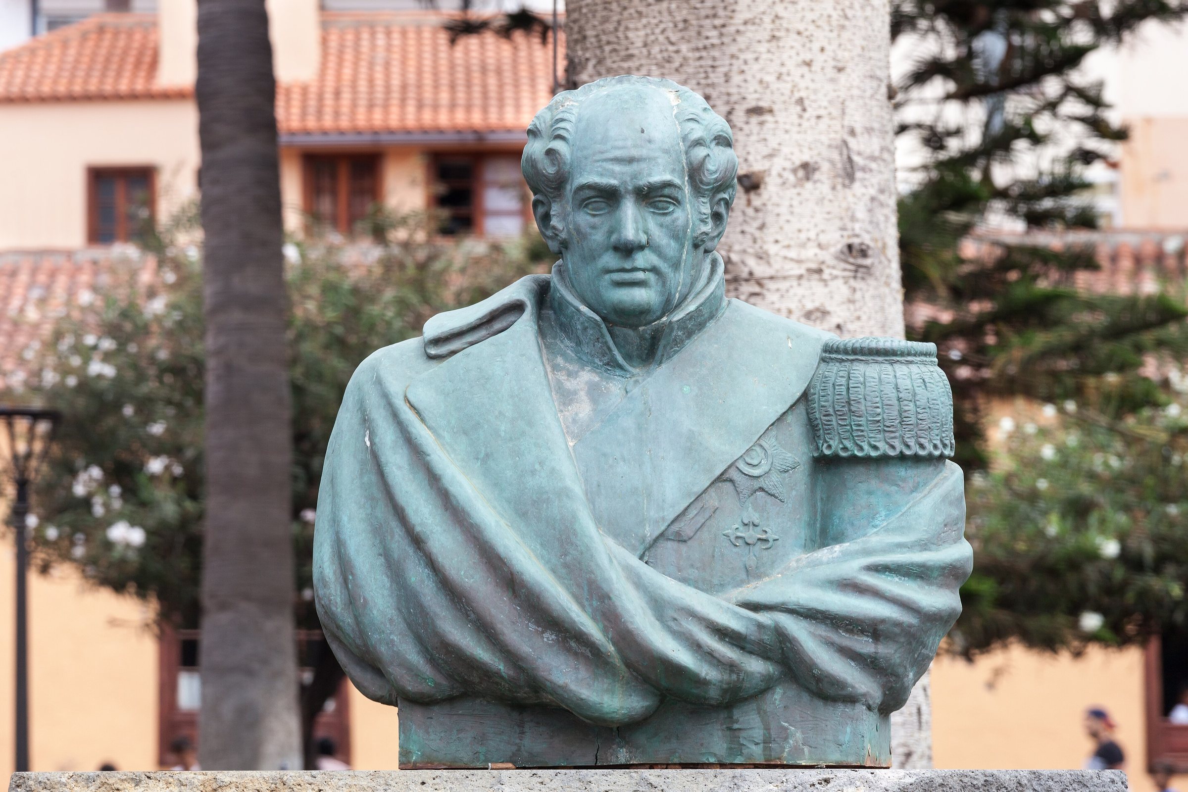 File photo: Agustín de Betancourt y Molina. Puerto de la Cruz. Tenerife. Illas Canarias