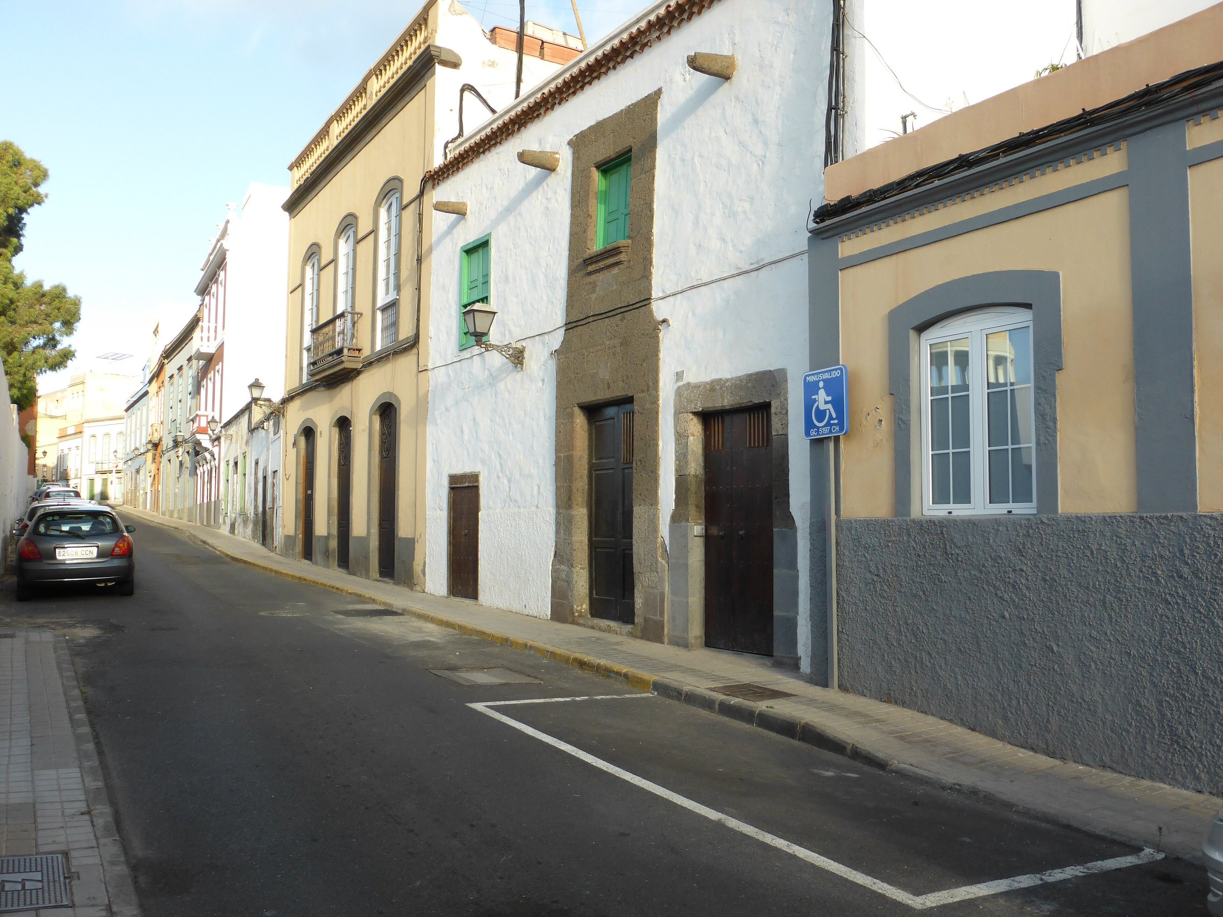 File photo: Casa en el barrio de Vegueta, que fue del etnógrafo Pérez Cruz, en Las Palmas de Gran Canaria, España