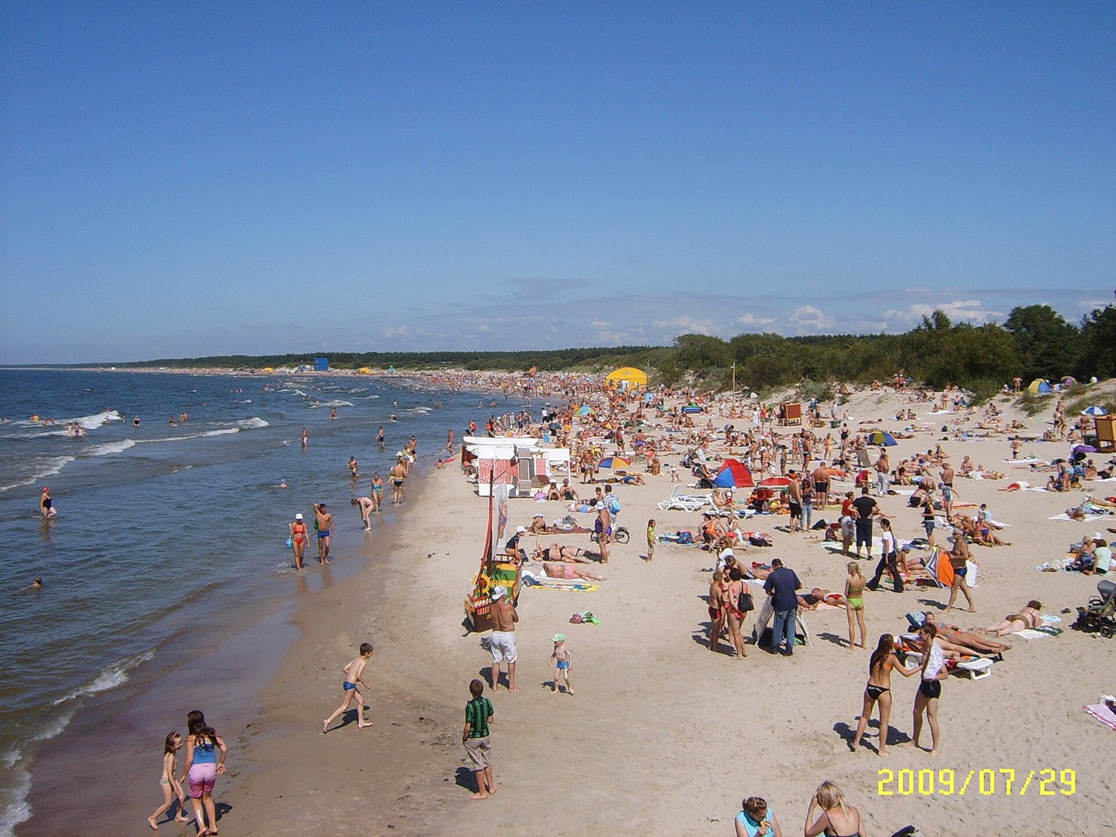 Voller Strand auf Gran Canaria