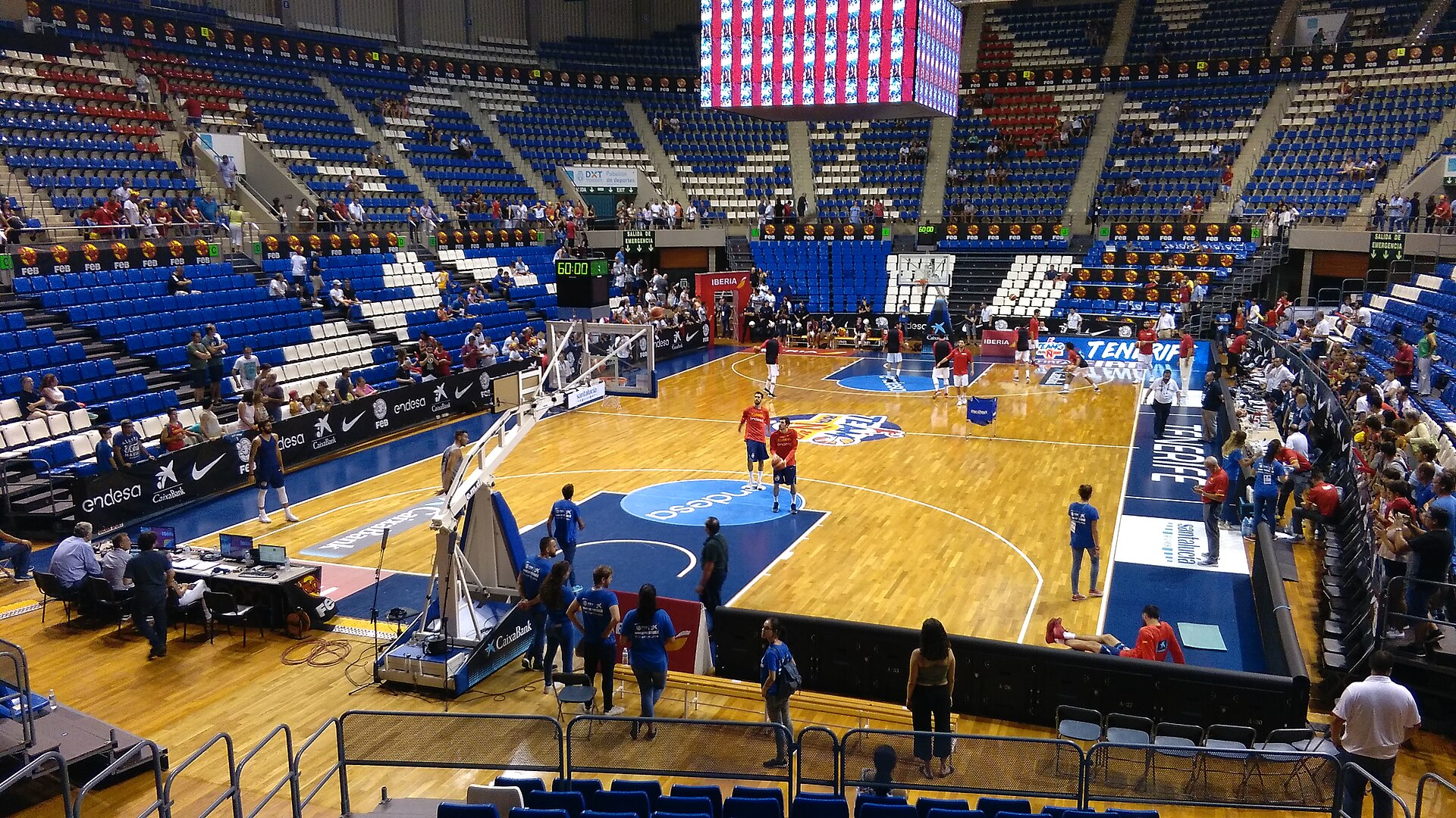 File photo: Pabellón Insular Santiago Martín