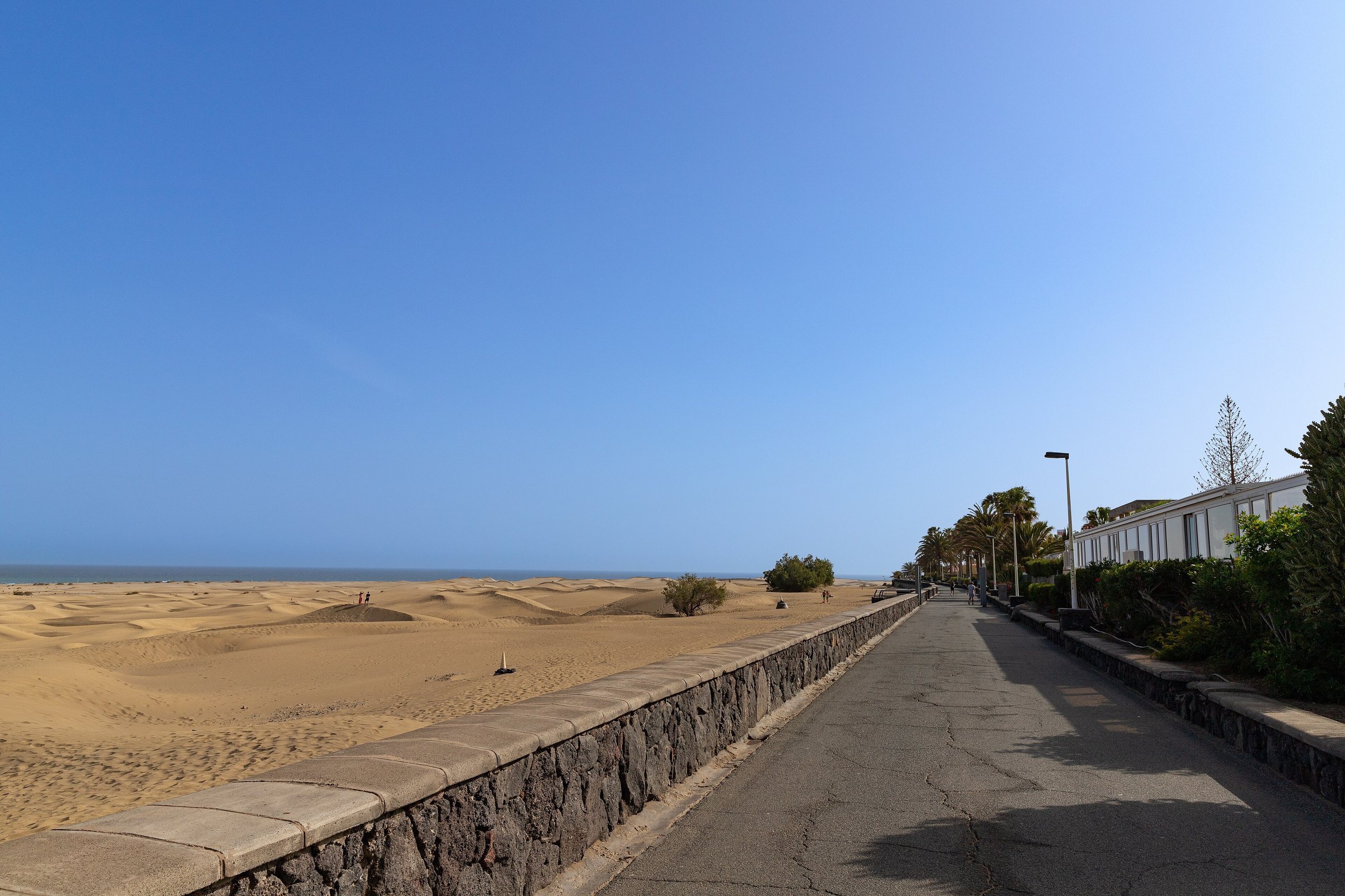 File photo: Promenade along the Maspalomas Dunes, Gran Canaria