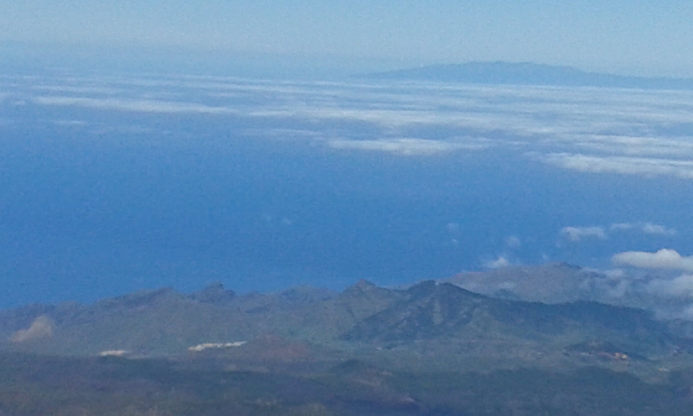 Immagine d'archivio: Vista del Archipiélago Canario desde la Rambleta en el Teide II