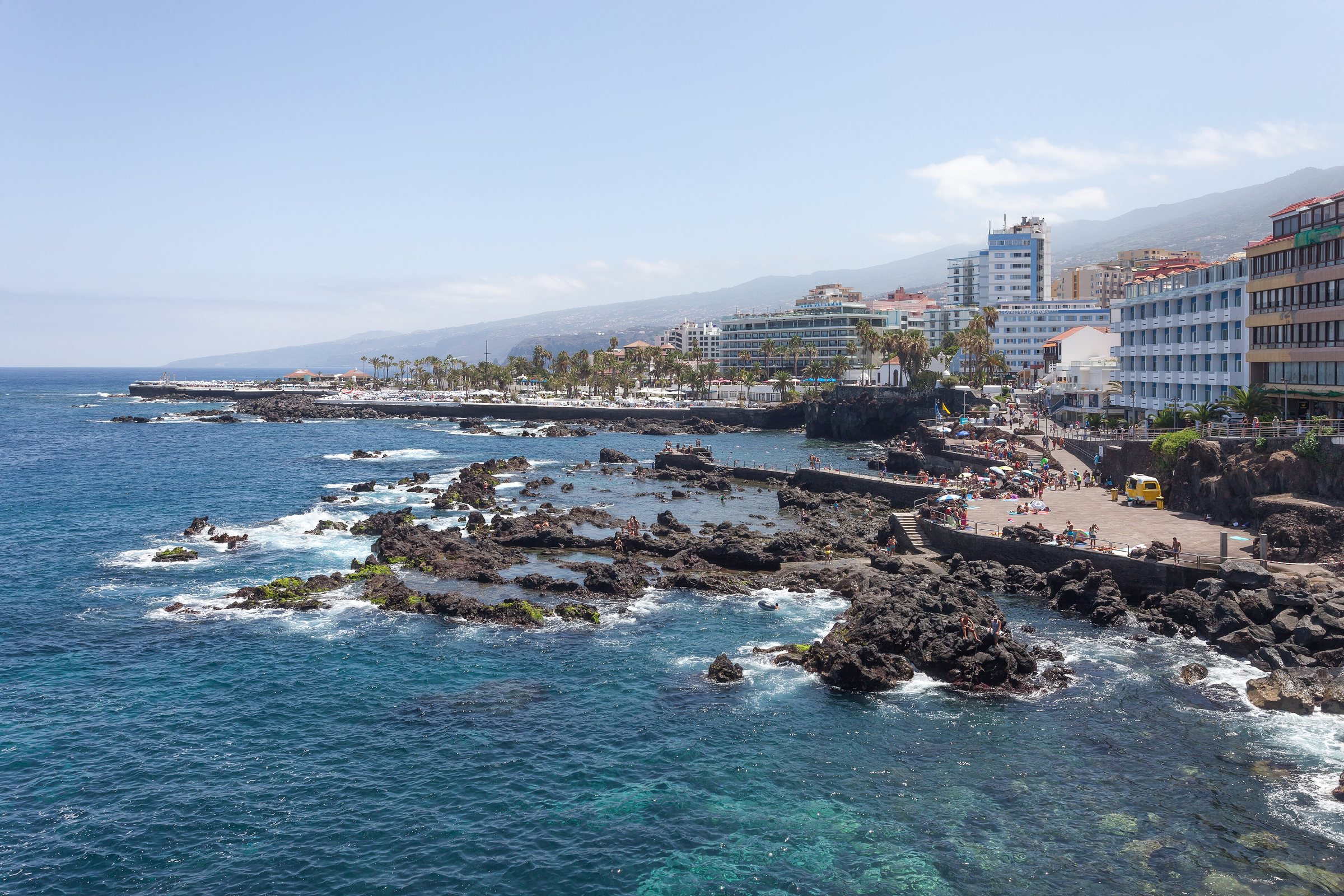 Symbolbild: Costa de Puerto de la Cruz. Tenerife. España eue15