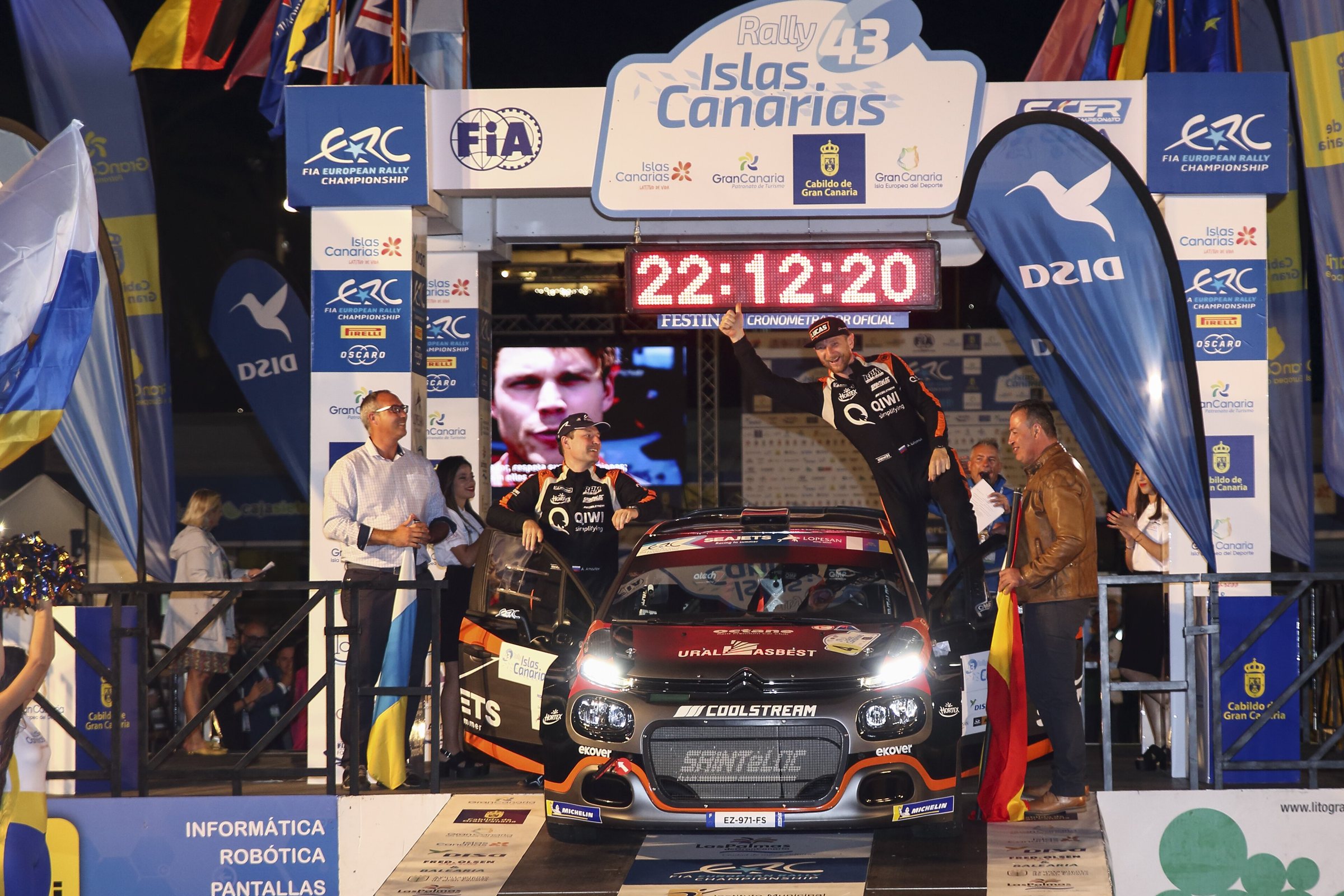 Immagine d'archivio: Rally Islas Canarias 2019