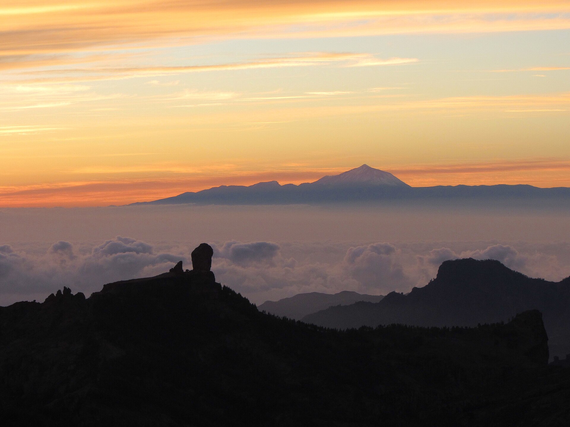 Panorama Pico de las Nieves Gran Canaria