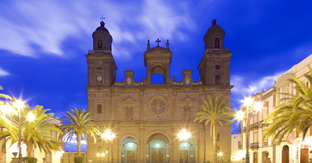 Catedral de Santa Ana en la Plaza Santa Ana de Las Palmas — escenario del festival La Isla de mi Vida el 29 de mayo de 2026