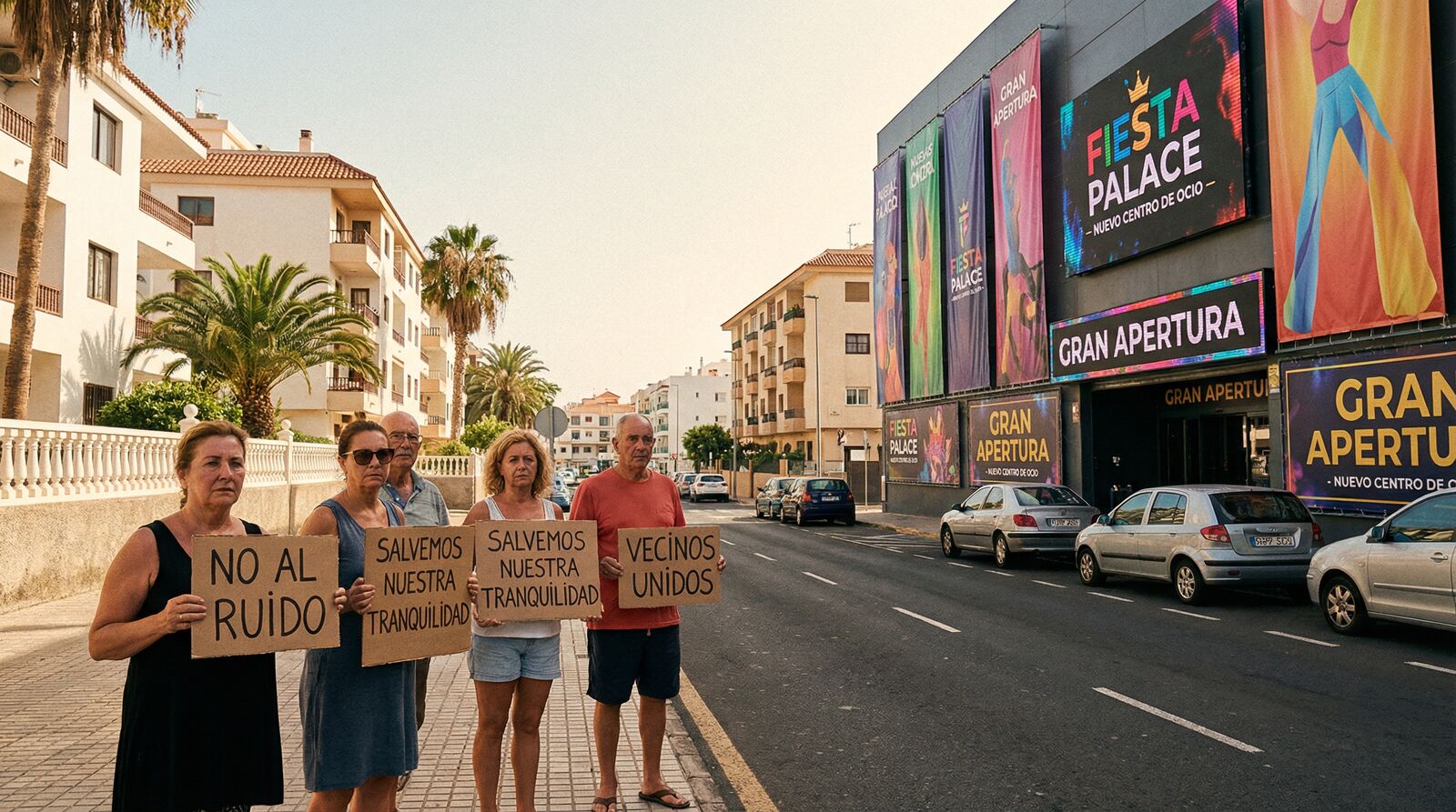 Gay Adventure San Fernando Maspalomas — residenti protestano