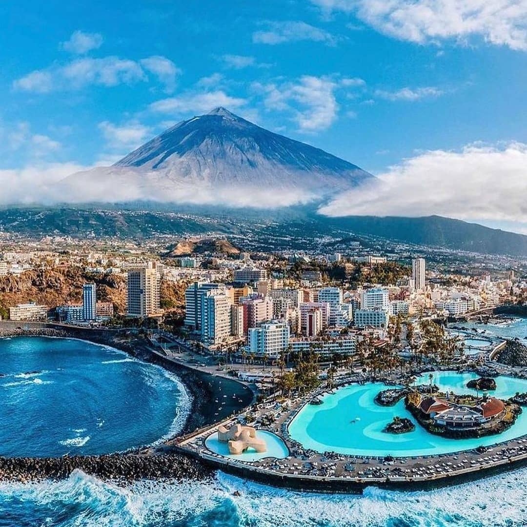 Plaza del Charco a Puerto de la Cruz, nord di Tenerife